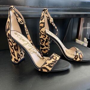 Leopard Heels Size 8 1/2